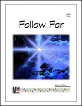 Follow Far SATB choral sheet music cover